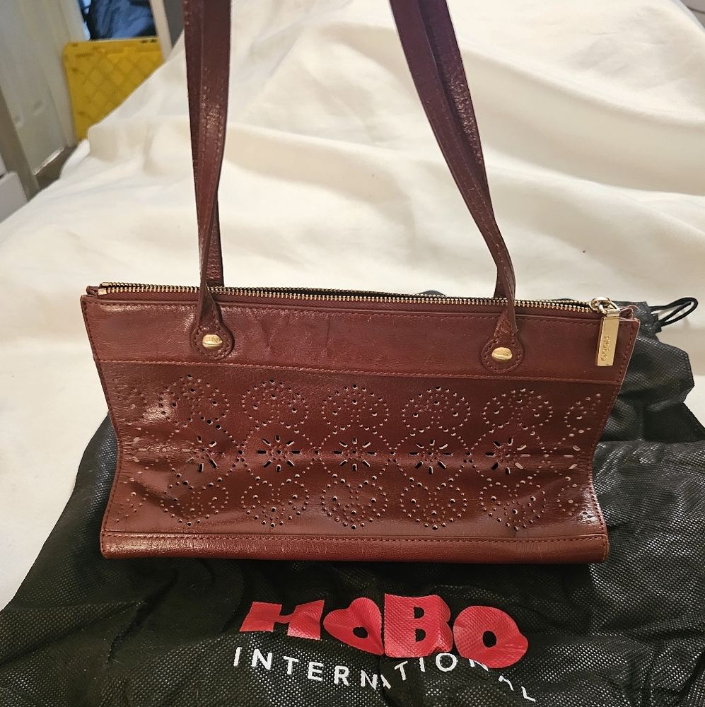 HOBO Brown Leather Handbag